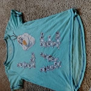 Disney Frozen Girl's Medium Top